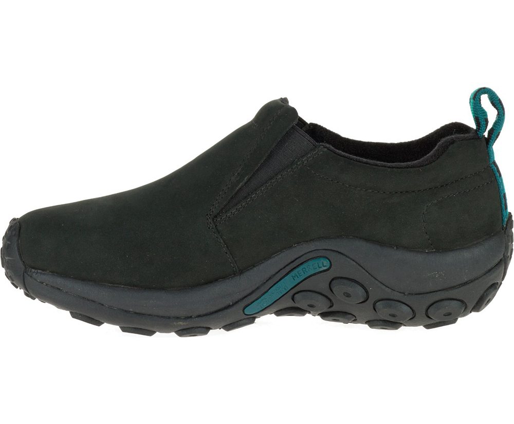 Slip On Senhora - Merrell Jungle Moc Nubuck - Pretas - GJY983162